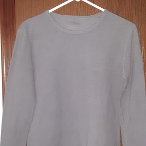Cuddl duds long sleeve fleece thermal size M